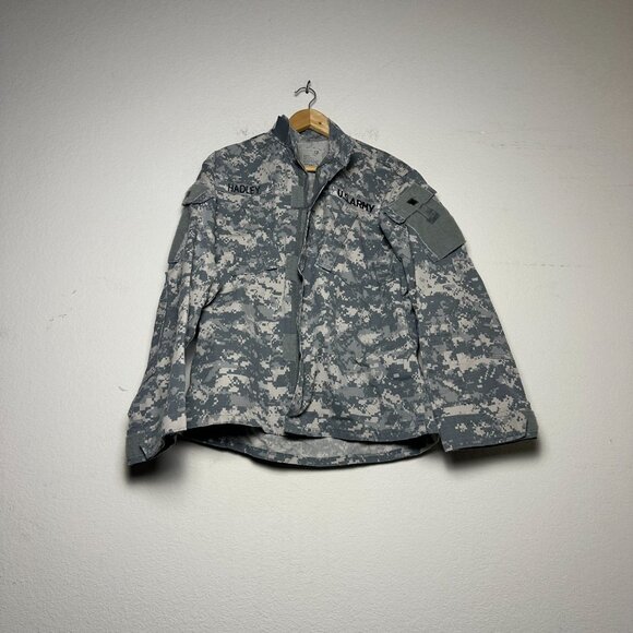 US Army Military Field Utility Uniform Coat Jacket Men S Camo Combat USA - Picture 1 of 15